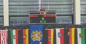 Bundesfußballturnier 2016 - Grimma / Döbeln spielt gegen Saarbrücken